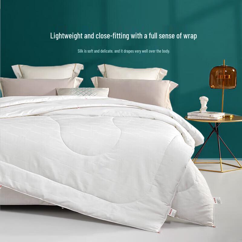Hengyuanxiang 100% Cotton Tussah Silk Quilt