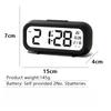 Minimalist LCD Digital Alarm Clock for Kids & Students, Smart Bedroom Desk Electronic Clock, Study Timer