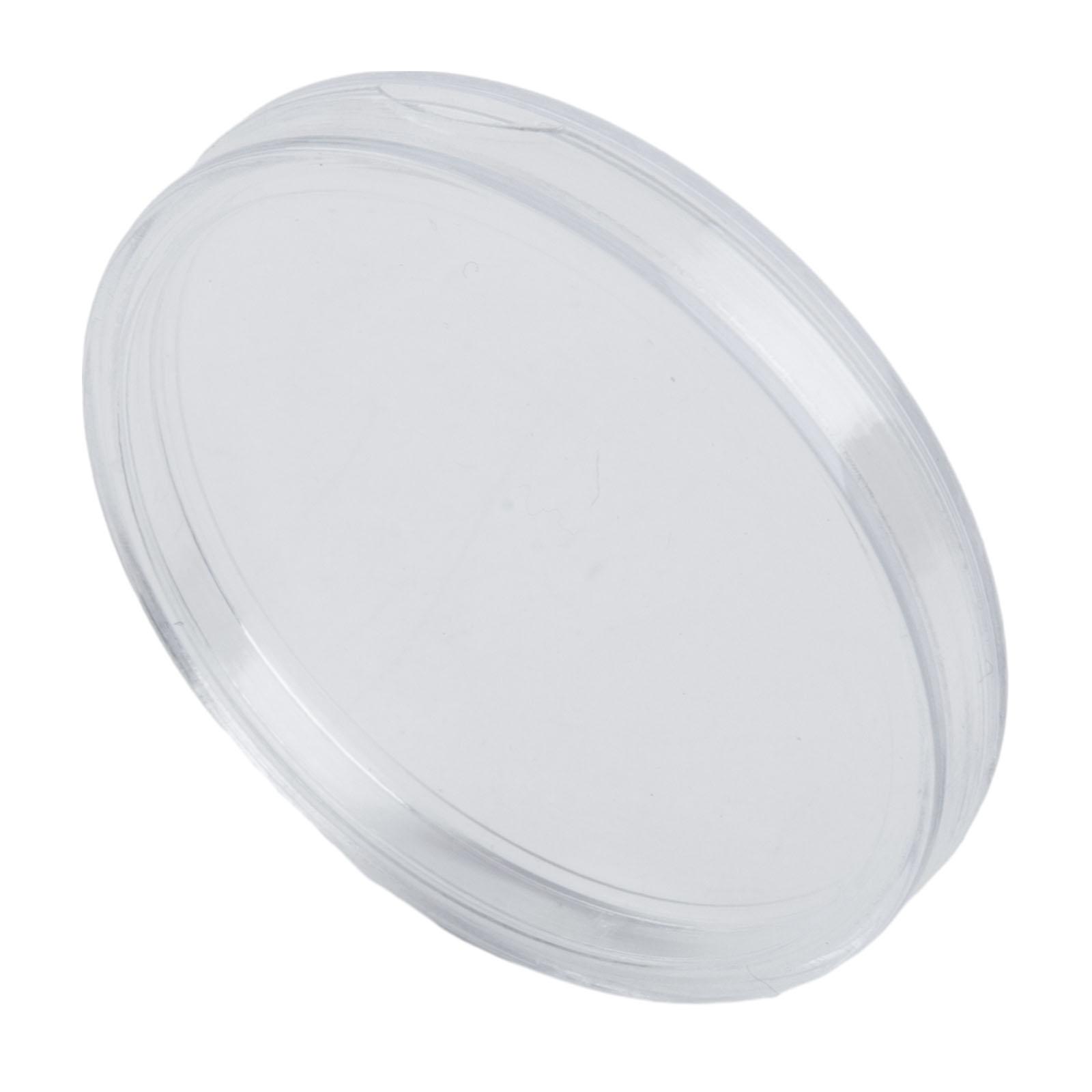 100pcs Transparent Coin Holder Capsules 38mm Round Plastic Containers for Sorting and Storing Coin Collections China Mainland