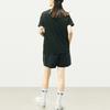 Vans T Shirts Women's Black Crew Neck Moderate Straight Fit VN0A5F1XBLK