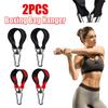 2 STÜCKE Boxsackaufhänger Rutschfest Fitnessstudio Boxen Fitnessausrüstung Verschleißfest Boxsackaufhänger für Camping Schaukelgurt