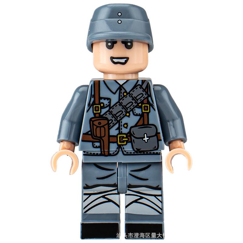 Military Building Block Doll Collection Series Building Block Children'S Toy Assembly