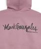Mark Gonzales Angel Wappen Zip-Up Hoodie - Indi Pink