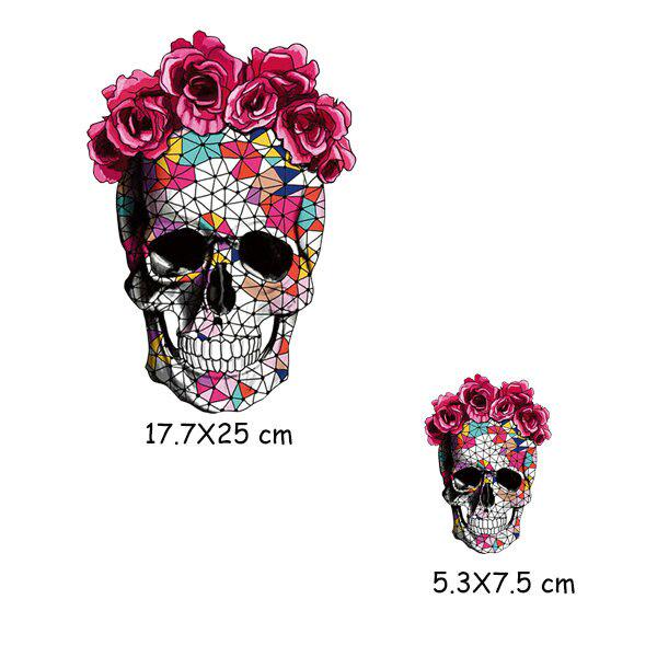 2ks/sada Lebky Ananas nažehlovací náplasti na oblečení Pratelné kutilské doplňky Odznaky pro přenos tepla