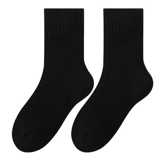 Damen Dicke Warme Socken Herbst Winter Weiche Gemütliche Fleecegefütterte Stiefelsocken Flauschige Kaltwetter Thermosocken