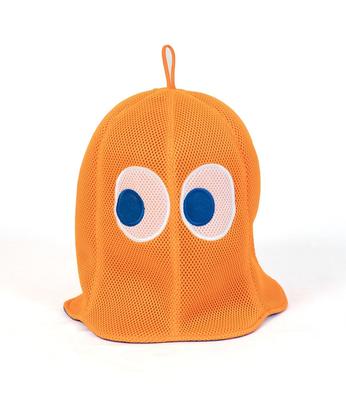 45. Yıl Dönümü Hayalet Sauna Şapkası featuring ve Pembe [Primal Blue] PAC-MAN Tam Yüz Pac-Man, Inky, Clyde, (Portakal)