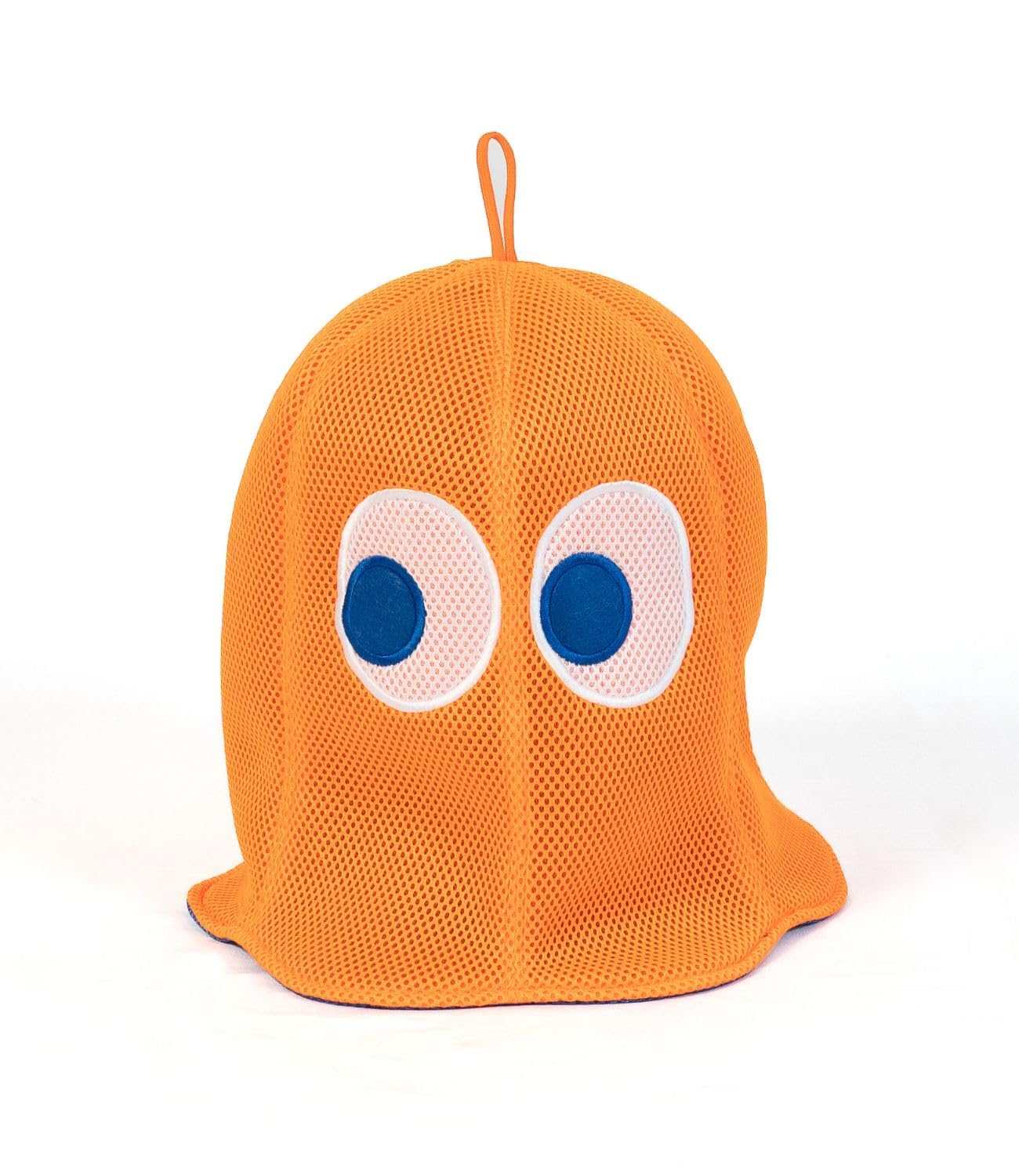 

[Primal Blue] PAC-MAN 45th Anniversary Full-Face Ghost Sauna Hat featuring Pac-Man, Inky, Clyde, and Pinky (Orange)