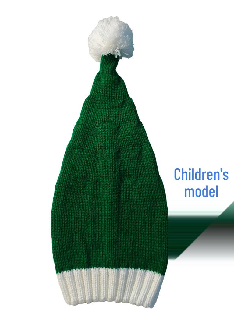 Weihnachts-Strickmütze für Erwachsene & Kinder - Winter-Strickmütze & Feiertagsgeschenk