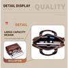 Documents Bag Genuine Leather Men's Briefcase Vintage Business Computer Bag Messenger Bags