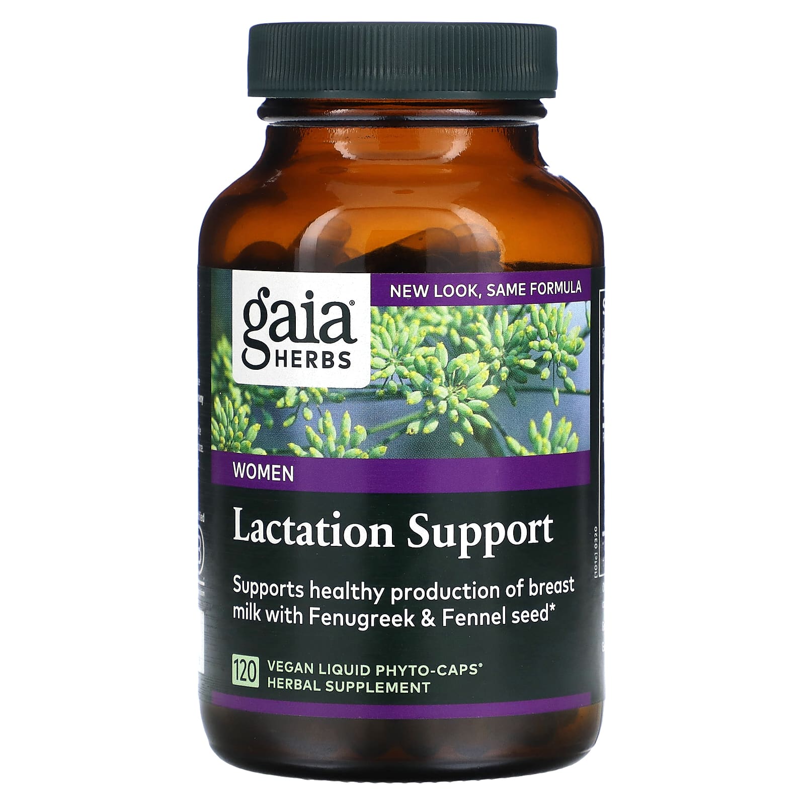 

Gaia Herbs, Women s Lactation Supplement, 120 Liquid Phyto-Caps Veggie Capsules