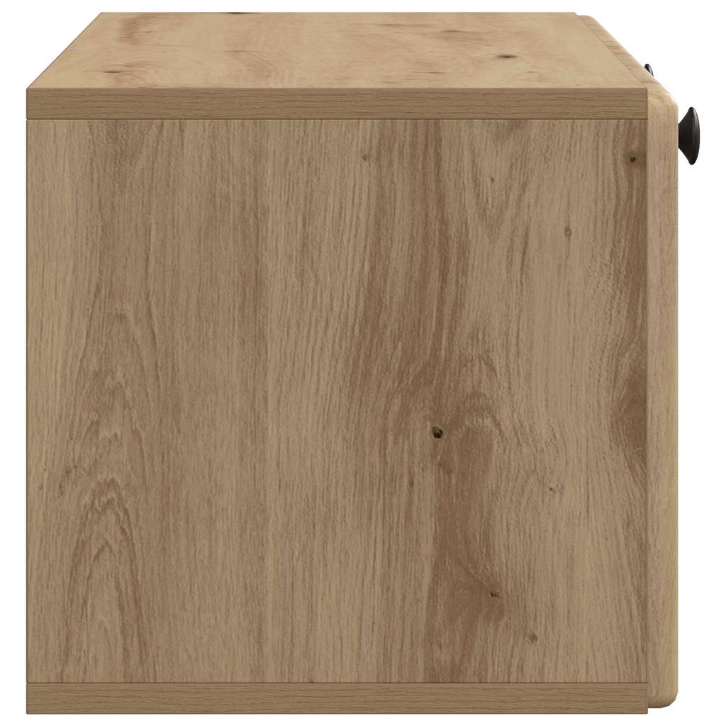 Wall Mounted TV Cabinet 78.5 x 31 x 30 cm Artisan Oak