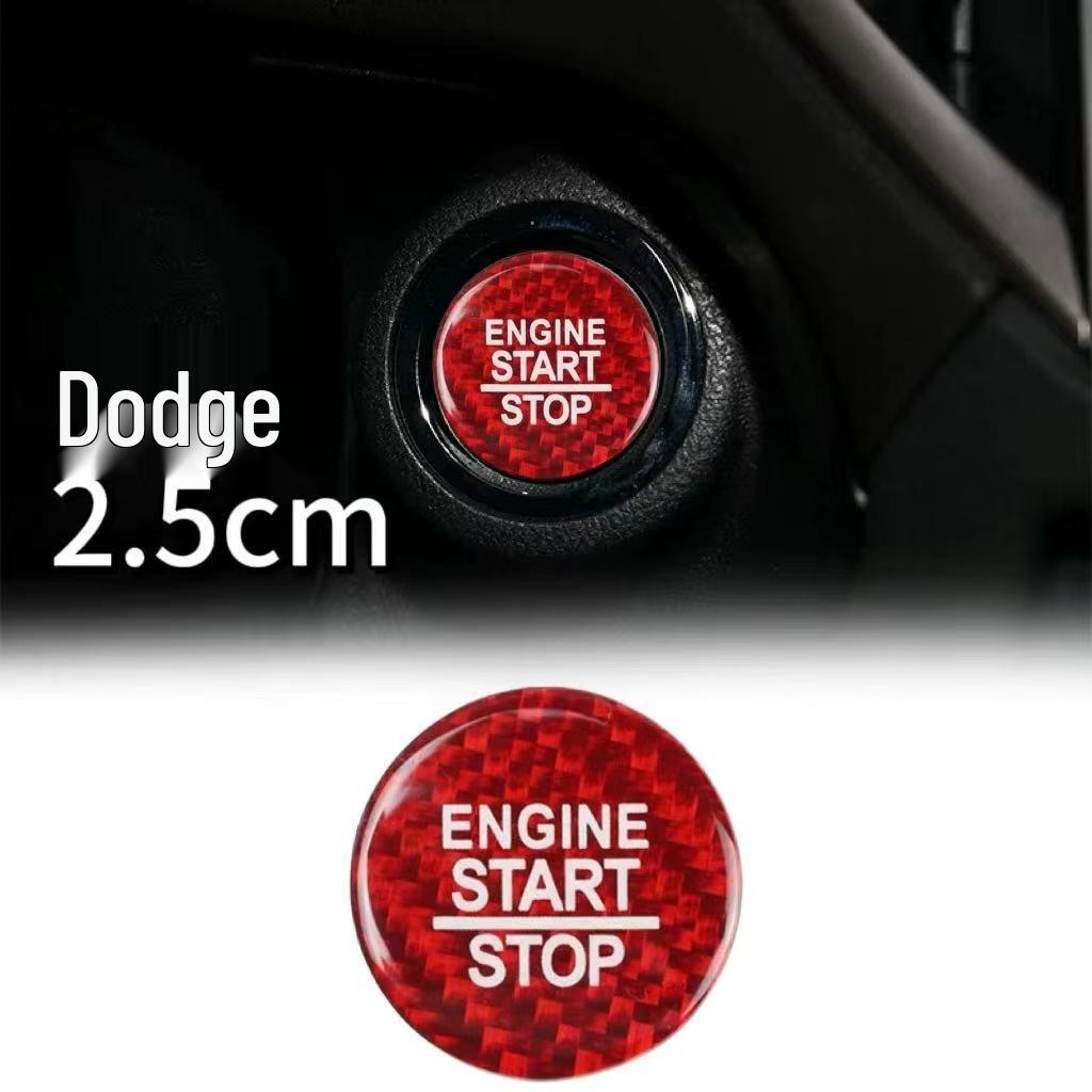 Dodge Zündknopf Dekorativer Aufkleber & Schutz