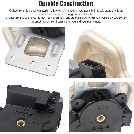 HVAC Heater Blend Door Actuator Fit for Honda CRV 2007-2011, A/C Mode Motor Assembly Replace 79140-SWA-A01 79140SWAA01