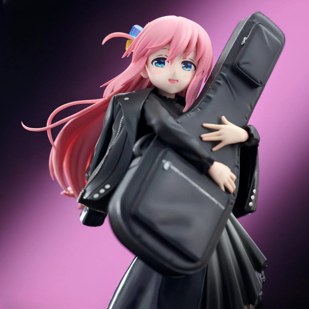 Anime Bocchi Rock Gotoh Hitori Kita Ikuyo Hugging Qin Doll Action Model Handmade Toy Collection Accessories Children's Gifts