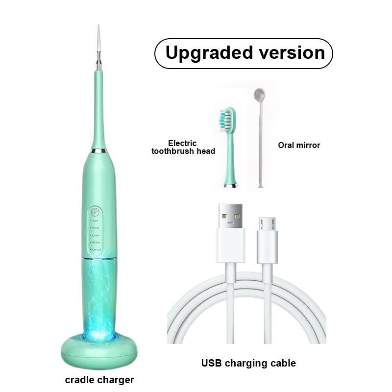 Automatic Electric Toothbrush Ultrasonic Adult Dental Cleaner Rechargeable Waterproof Dental Flusher Children's Dental Cleaner