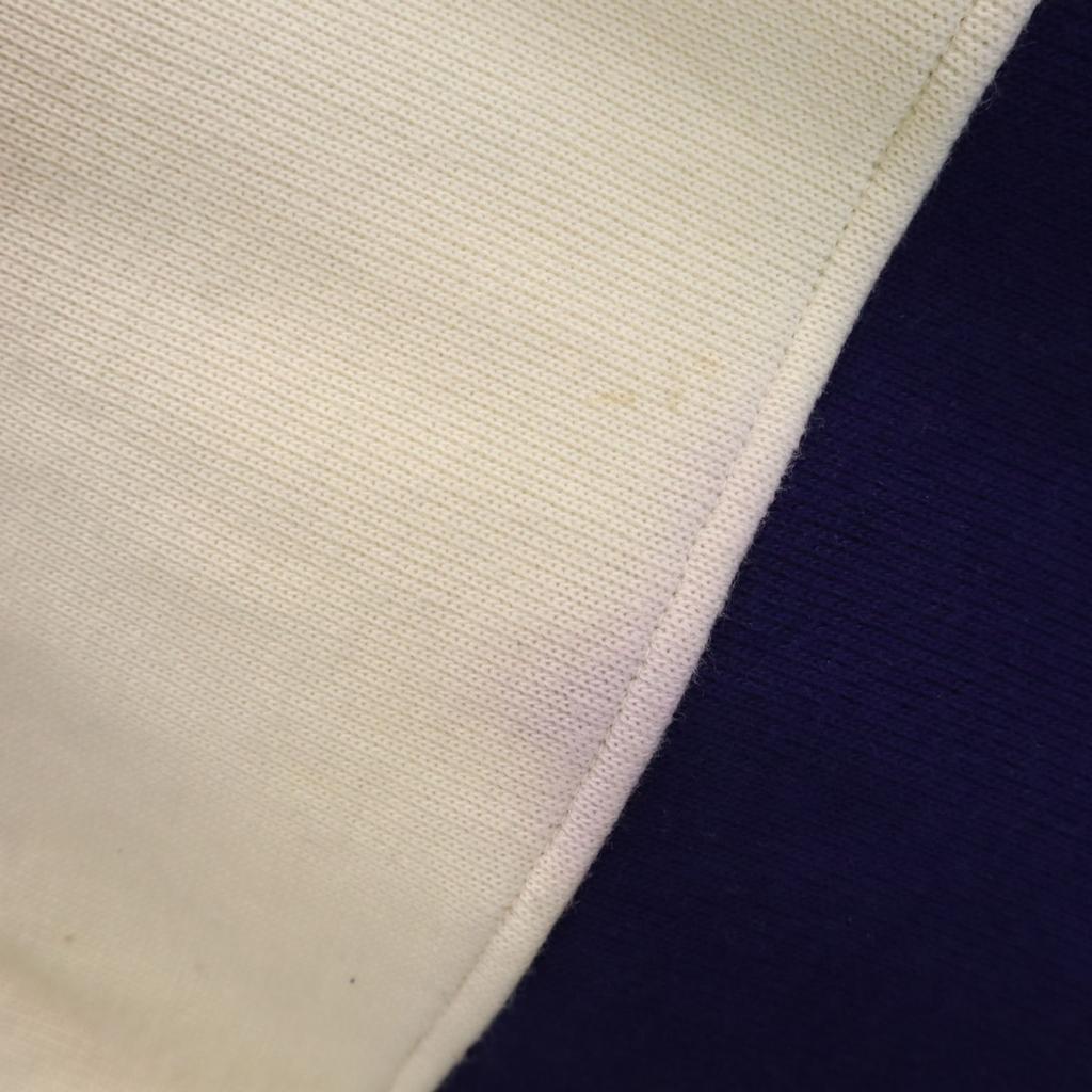 Santa Fe 90s Made In Japan Old Long Sleeve Trainer 4 Purple Navy Sweat Men's Used