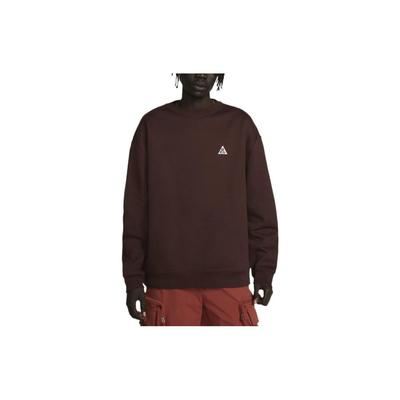 Nike Therma-Fit Sweatshirt mit Rundhalsausschnitt und gesticktem Logo Unisex Oberteile Erdfarben DX9612-227