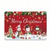 Vintage Christmas Snowman Metal Tin Sign Wall Art Decor For Home Bar Garden
