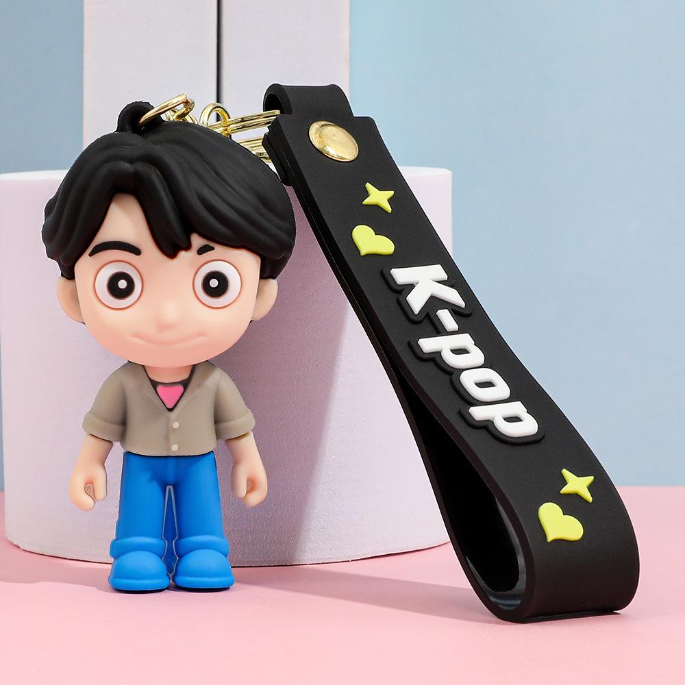 Keychain Anime Devil Hunter Pvc Schoolbag Pendant Keychain