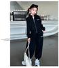 Autumn 2025 Stylish Korean Sporty Two-Piece Set for Teen Girls