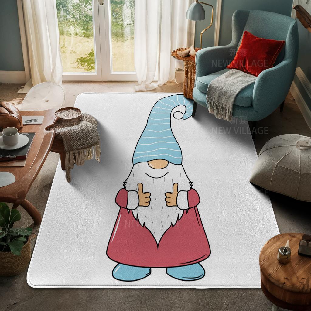 House Entrance Carpet Home Door Mat Living Room Bath Foot Bathroom Non-slip Water Absorption Rugs Bath Merry Christmas Winter