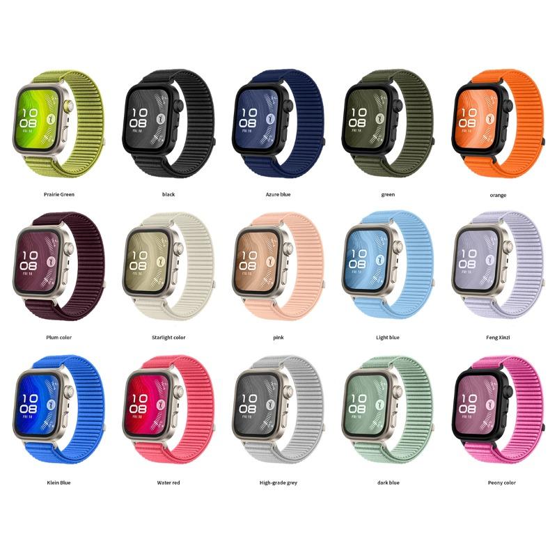 Nylon Loop Strap For Redmi Watch 5 4 Bracelet Breathable Wristband For Xiaomi Mi Band 9 Pro/8 Pro Smart Watch Accessories