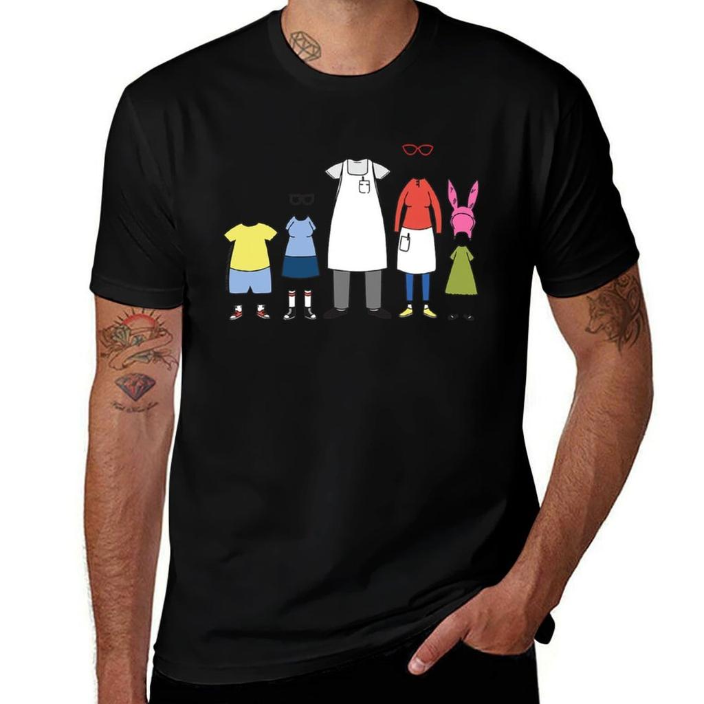 Bobs Burgers Belcher Clothing TShirt gifts for boyfriend Unisex tshirt hippie clothes baggy shirts plain black t shirts Unisex