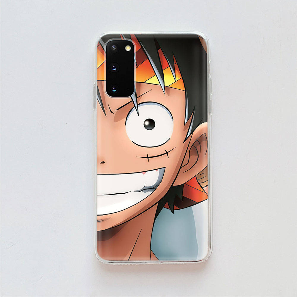 AD62 One Piece Luffy Clear Case for Samsung A04 A14 A23 A34 A54 M23 M33 M52 M53 Realme 10 9 C30S C35 C55 VIVO Y02 Y21 Y33S Y51 X80 V25 Cover
