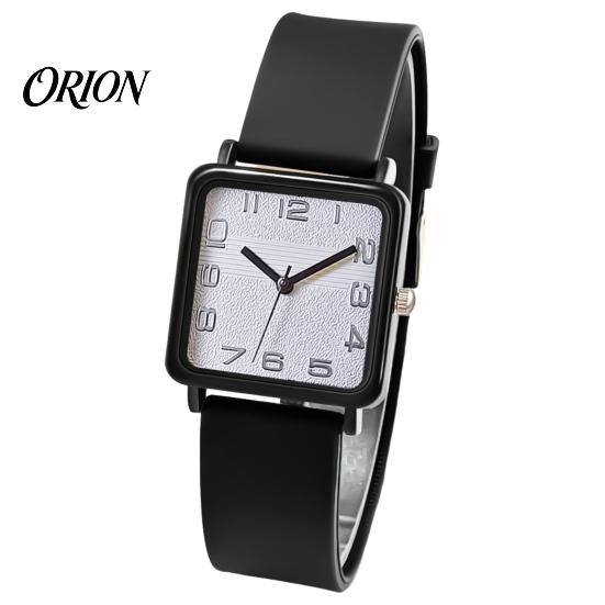 Square Dial Watch Quartz for Women, Casual Silicone Strap Wristwatch with Strap, Accurate Lightweight Wristwatch, Fashion Accessory Precise