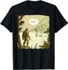 Funny Bigfoot Sasquatch Loch Ness Monster Introvert Bruh T-Shirt