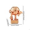 Soccer Trophy Football Award 5.7 inch Ornament Home Decoration Reward for Children Primary