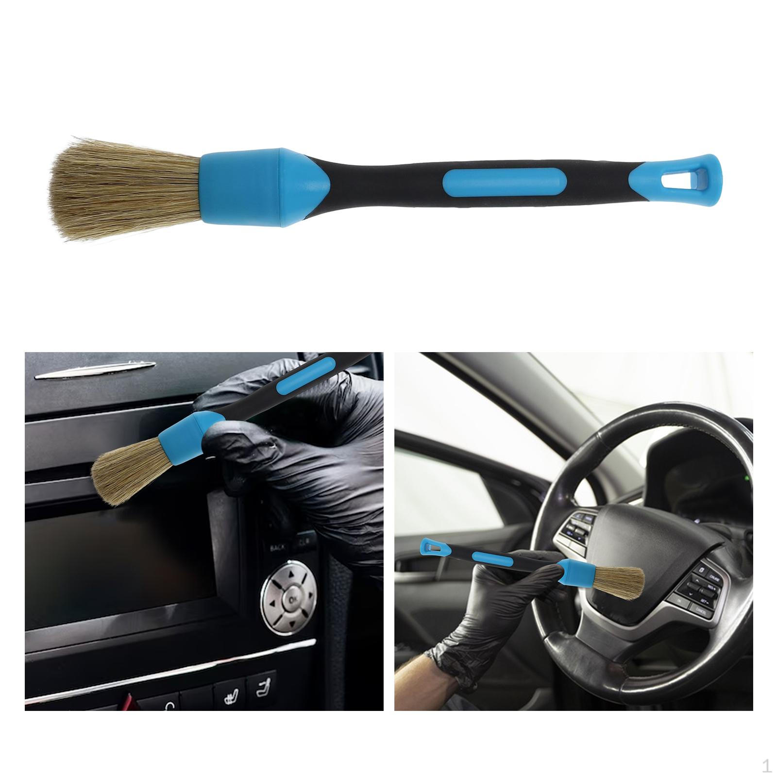 

Car Automobile Detailing Brush Easier Storage Comfortable Grip Handy Tool Silicone Wheels Cleaner Style B