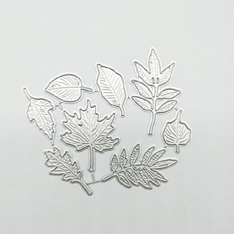 Flower Leaf Die Cut Flower Cutting Dies Scrapbooking Templates for Card Making Packaging Carbon Steel Die Cut Templates