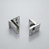 Frameless Glass Door Hinge Zinc Alloy Hinges Sleek for Display Cabinets