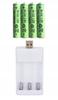 Set Of 4 Aaa 700Mah Batteries With Universal 1.2V Usb Charger