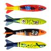 4 PCS Bathroom toys Weight Sticks Sports Rocket Diving Underwater Toys Swimming Pool Toy Swim Dive