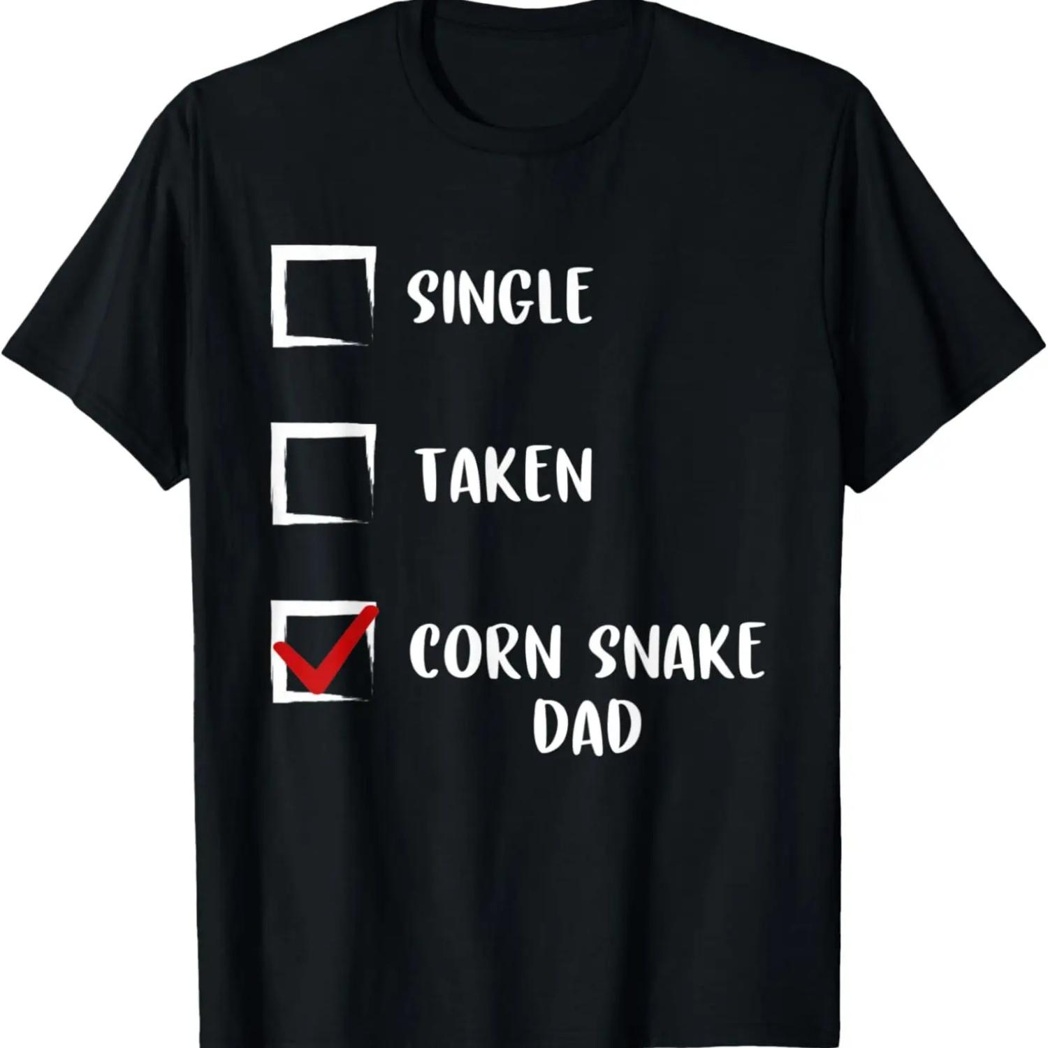 

Funny Corn Snake Dad Gifts for Snake Lover Gifts Pet Reptile T-Shirt XXXXXL чёрный