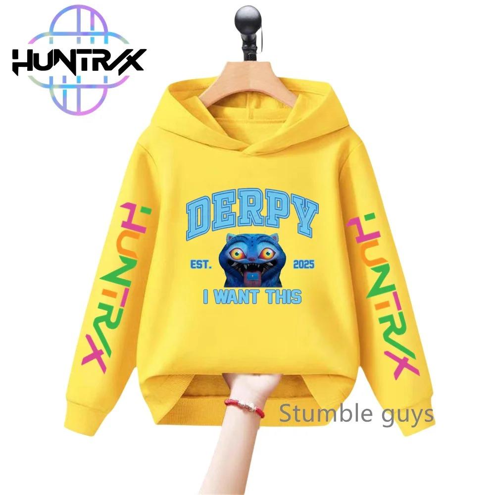 Girls and Children K-pop Devil Hunter Sweatshirt for Autumn and Winter Christmas, Warm and Soft Santa Claus Print Comfortable Pullover