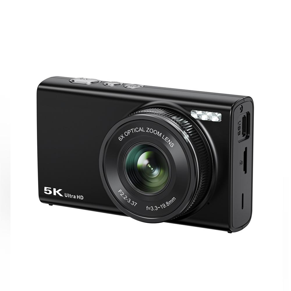 6X Optical Zoom High Definition Digital Camera Front and Rear Dual Camera Student Party Selfie Camera Filter Shot