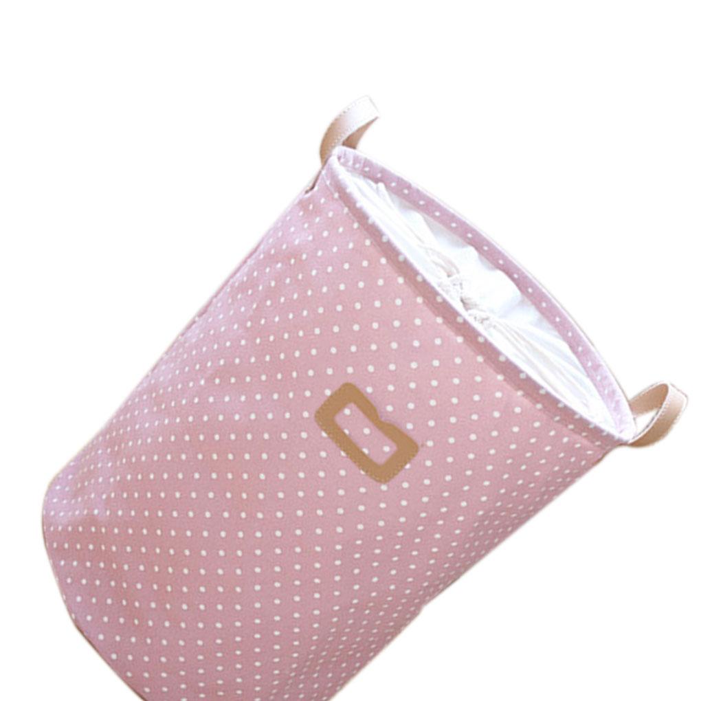

Foldable Baby Kids Toy Cloth Storage Bucket Laundry Basket Organizer Bag Hamper