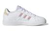 Adidas Grand Court 2.0 Big Kid 'White Iridescent' GY2326