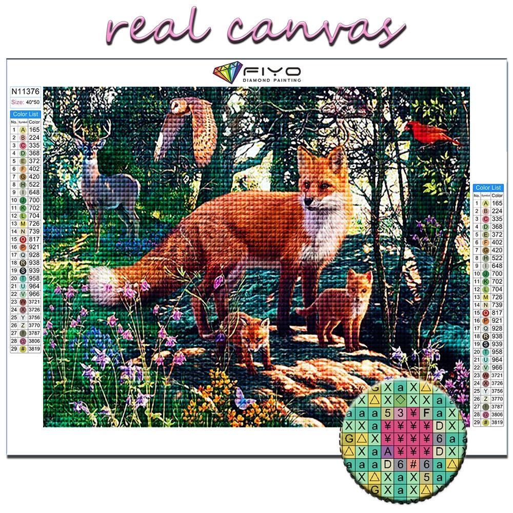 Diamant Malerei Tier Fuchs Diamant Mosaik Handwerk Diamant Stickerei Malerei