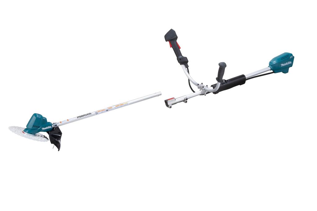 Makita MUR191UDZ Cordless Grass 230mm Cutting with Tip Split Shaft and Charger Sold Trimmer, 18V, Width, Saw, U-Handle, (Battery Separately)