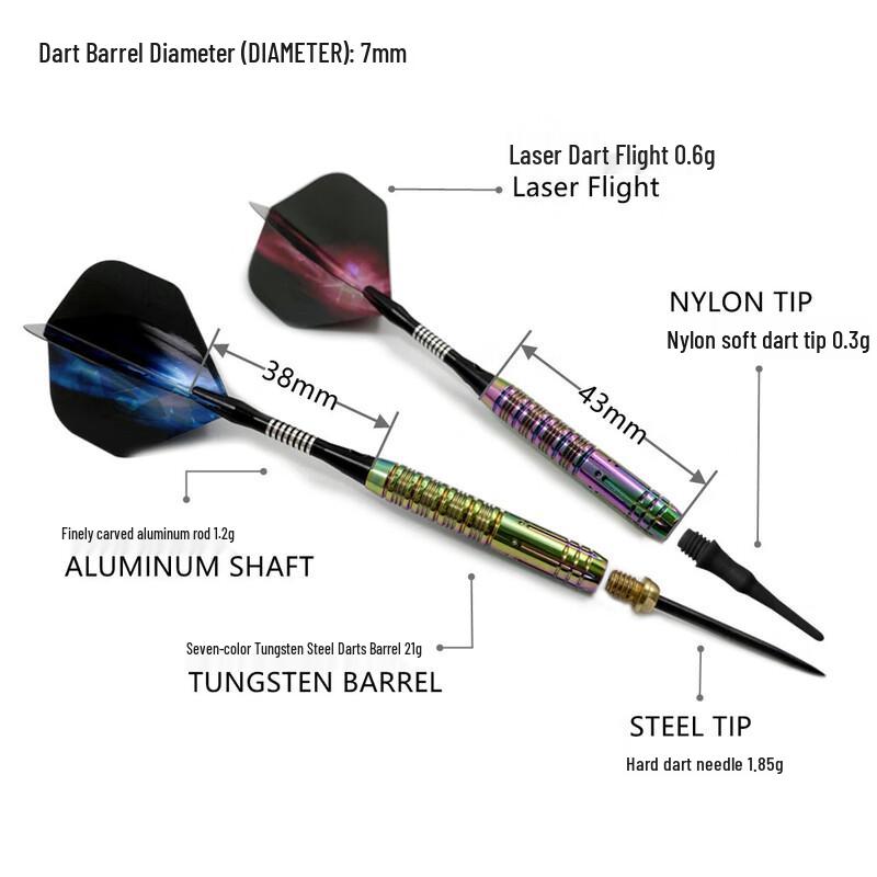 Saikalong Integrated Dart Flights and Sets