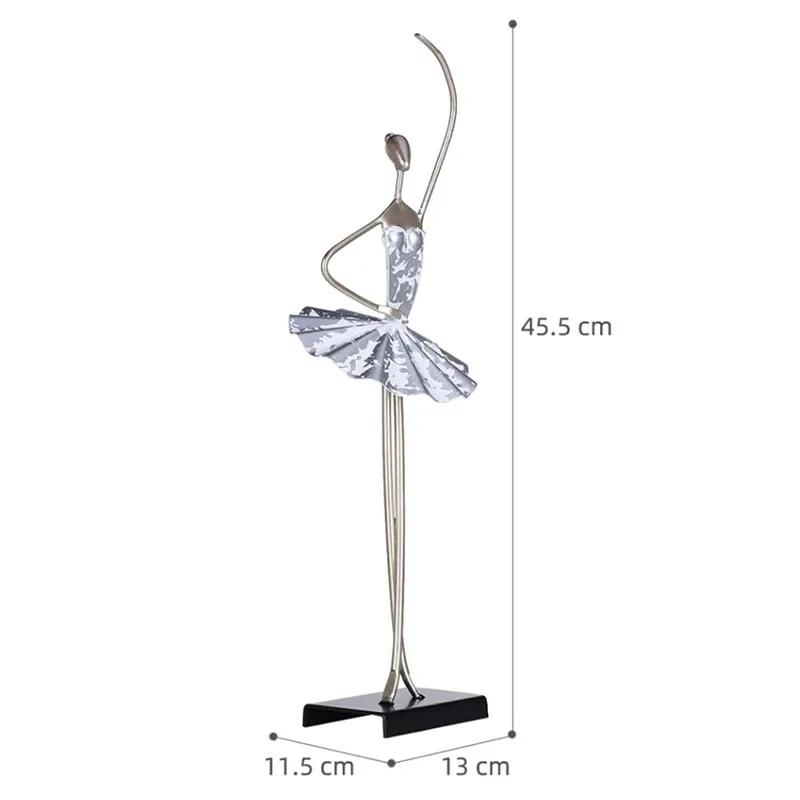 Minimalism Band Musician Figures Statue Desk Decoration Metal Crafts Ornaments Dancer Character Sculpture Modern Home Decor