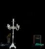 Luxury H65 /85/105cm 5lights Metal Candle Holders Tall Floor Candle Lantern Christmas Decorations For Home Decoration