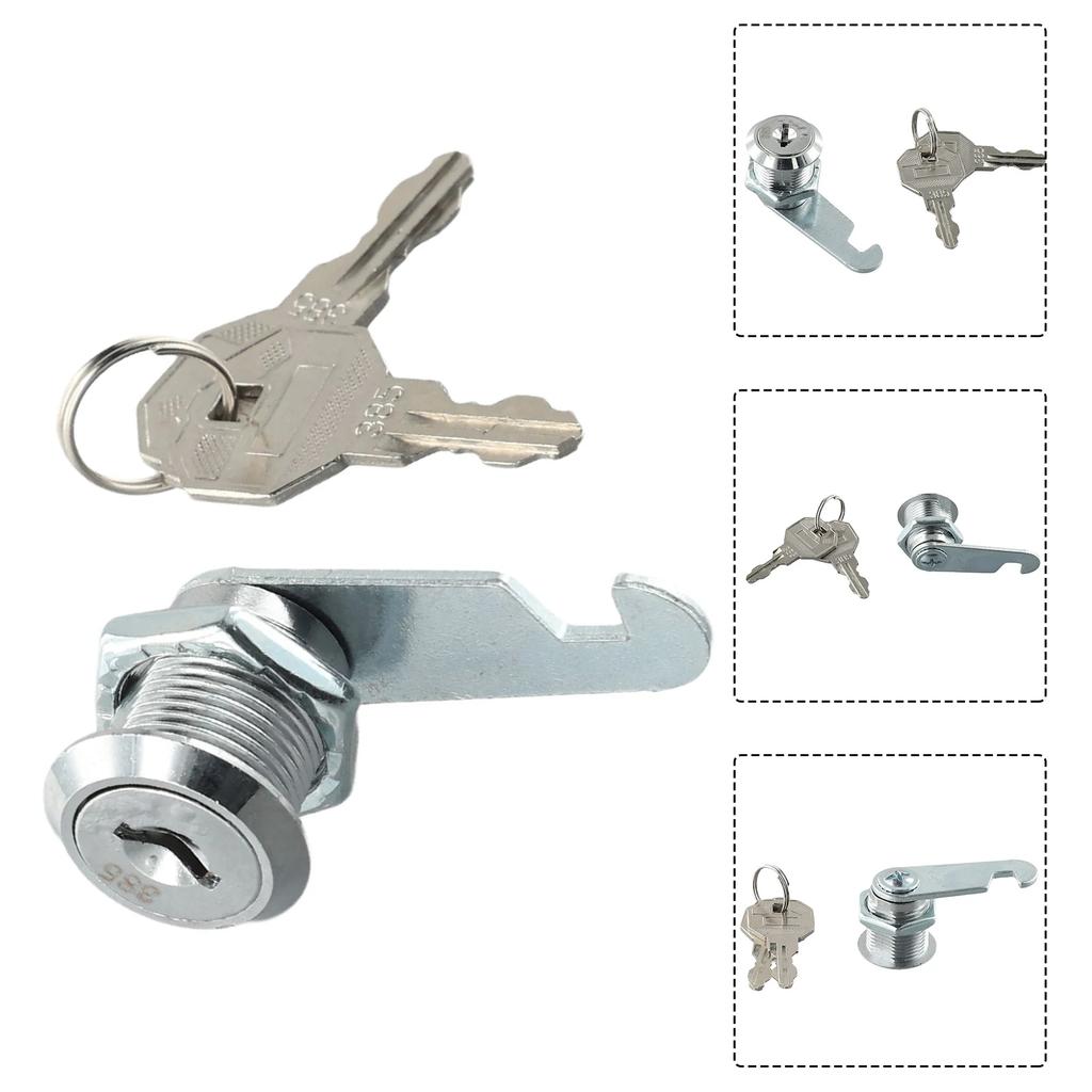 Mailbox Lock Enjoy Peace of Mind with 16/20/25mm Cam Lock for Cabinet Drawer Mail Box Locker Metal Alloy Material 2 Keys