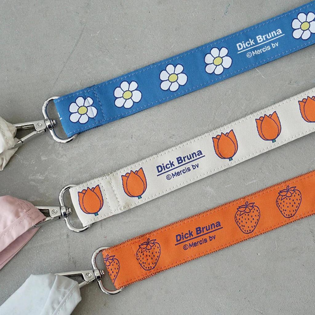 Miffy Tote Bag [Shopper Bag with Strap] 2-Way Handbag, Shoulder Bag, Sub-Bag, Eco Bag, Foldable, Lightweight, Strawberry