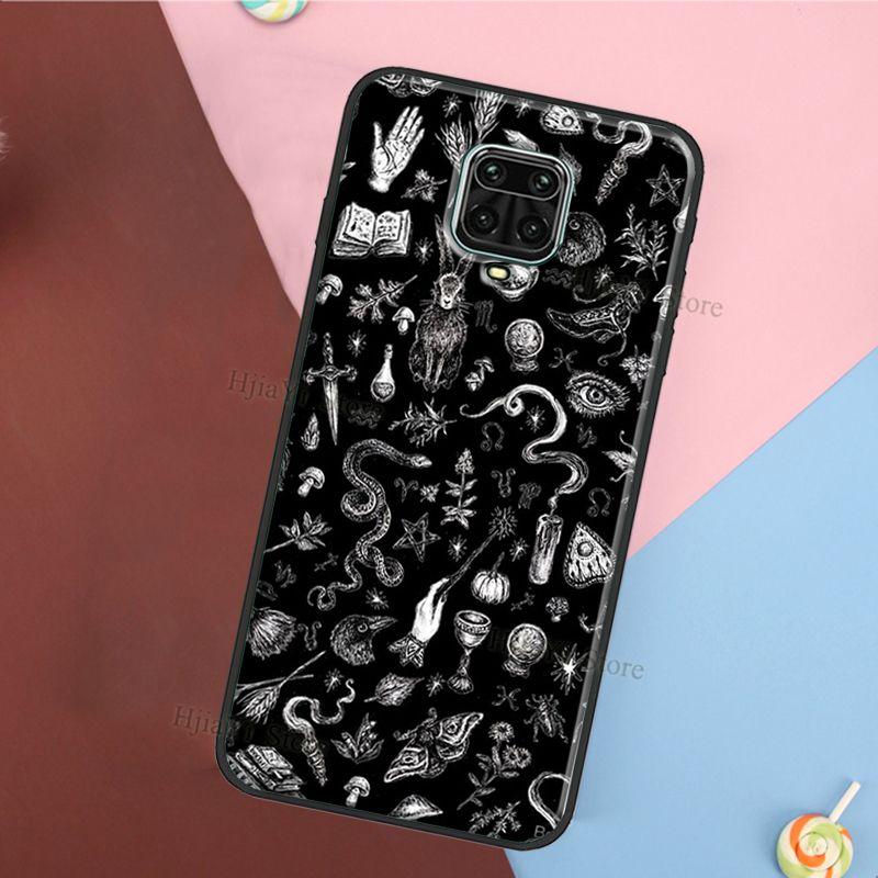 Pouzdro Witch Magic pro Xiaomi Redmi Note 11 Pro Note 10 Pro 10S 9S 7 8 9 Pro Kryt pro Redmi 10 9A 9C 9T