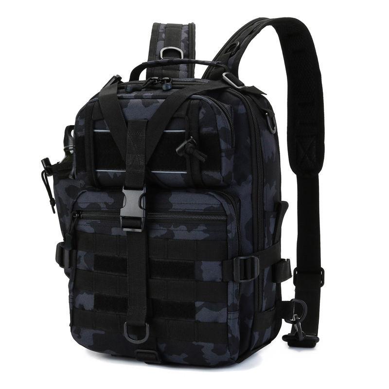 Men's Tactical Backpack 1000D Polyester 30L 3P Soft Back Outdoor Waterproof Hiking Camping Hunting Bag